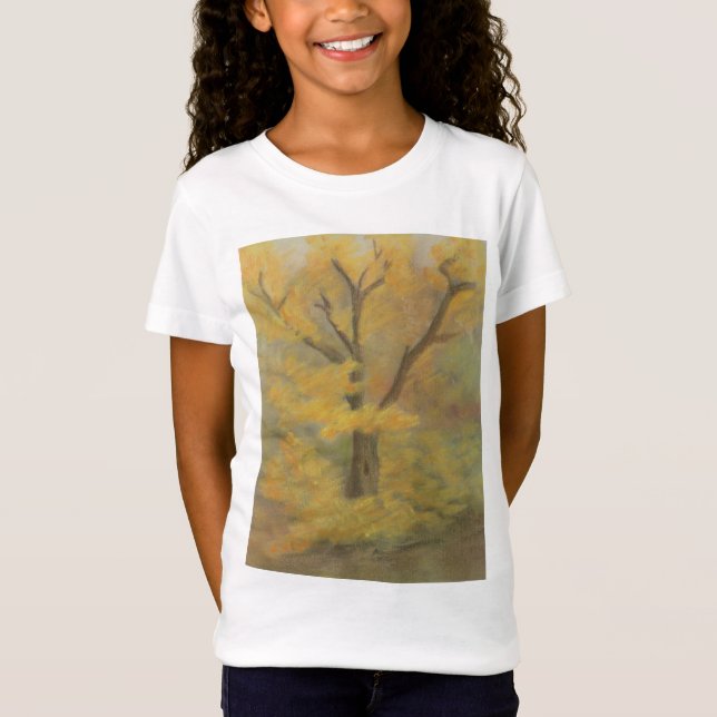 Hösten Träd Tee Shirt (Framsida)
