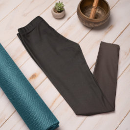 Hösten Trend Färg-kaffe Brown Ombre Leggings