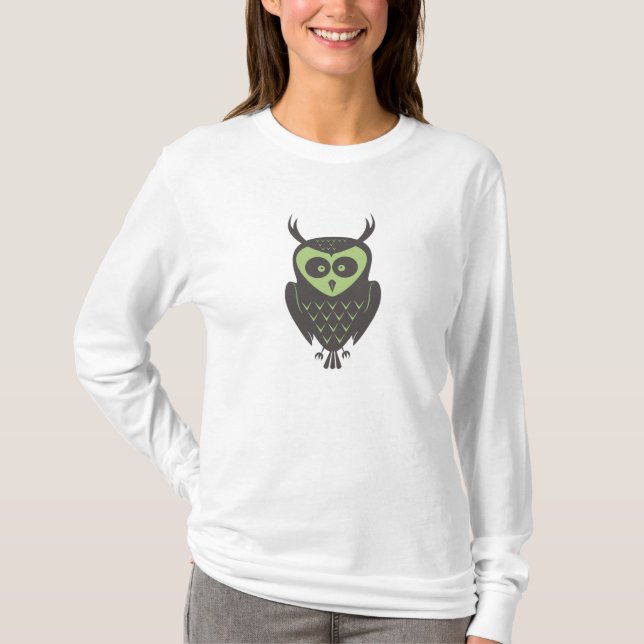 Hösten Uggla T Shirt (Framsida)
