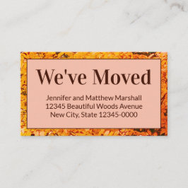 Hösten vi har Flyttat Flytta annons Tilläggskort