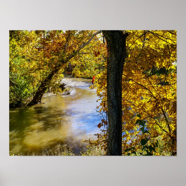 Hösten vid James River Bend Poster (Framsidan)