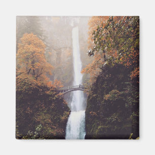 Hösten vid Multnomah Falls, Oregon Magnet