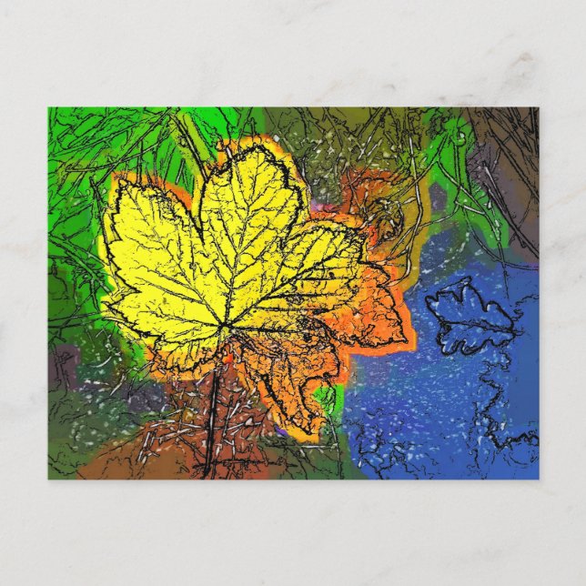 HÖSTEN VYKORT (Framsida)