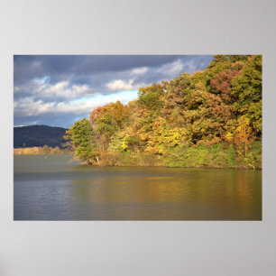 Hösten Waterscape Poster