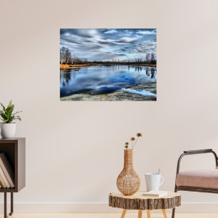 Hösten Whiteshell River Poster