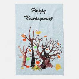 Hösten Wonderland - Kökshandduk