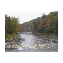 Hösten Yough-vykort