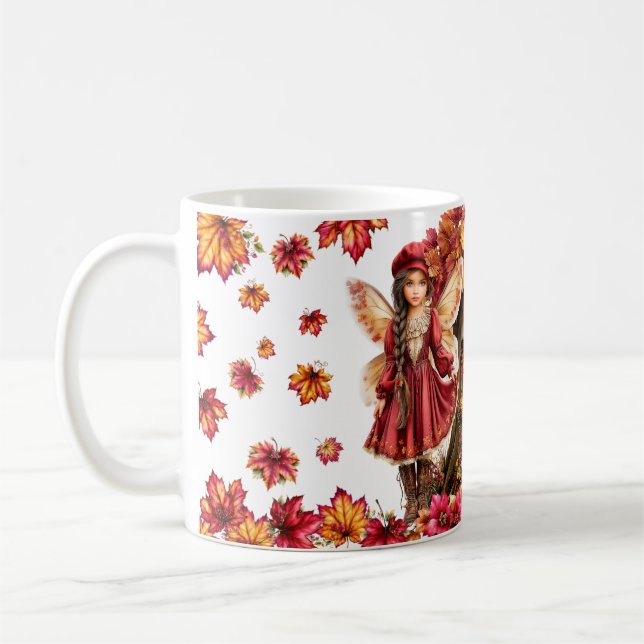 Höstens Älvstuga med Skogstjejerna Kaffemugg (Vänster)