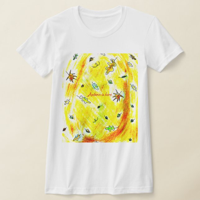 Höstens andetag (Höstens trädgårdsstuga-samling) T Shirt (Laydown)