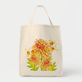 Höstens ankomst på en Livsmedel Tote Tygkasse