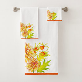 Höstens ankomst på ett badrumsställ