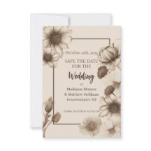 Höstens Eleganta Bröllop