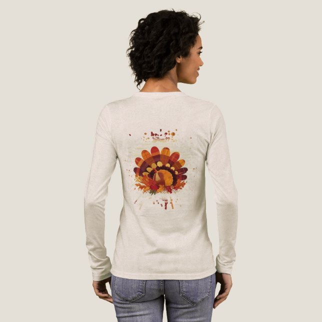 Höstens fjädrar t shirt (Hel baksida)