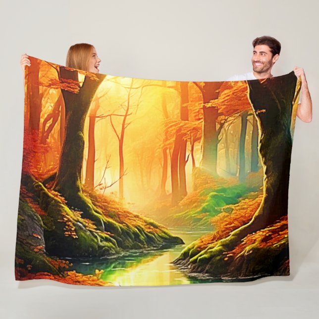 Höstens Golden Whisper Fleecefilt (På plats)