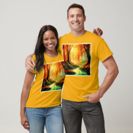 Höstens gyllene viskning t shirt