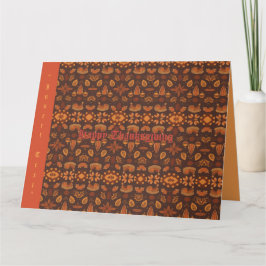 Höstens Överflöd Kort