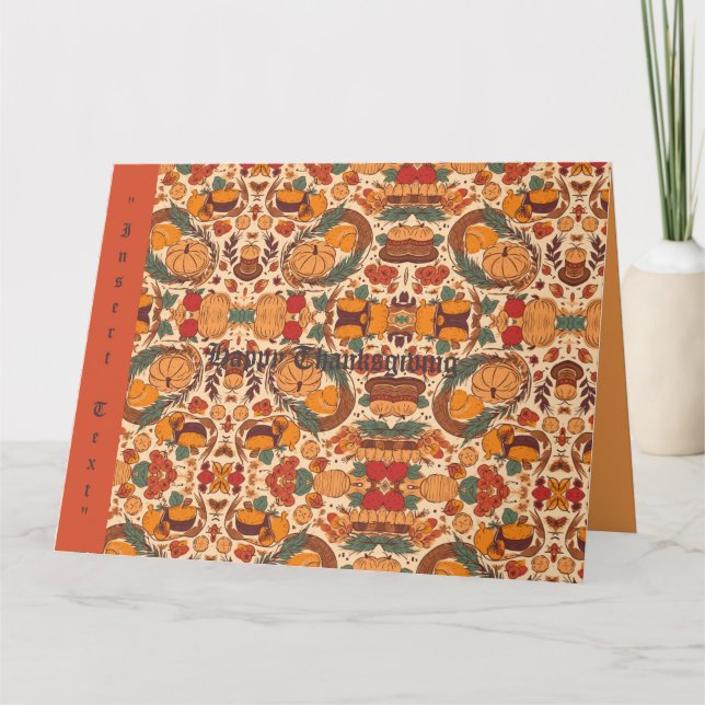 Höstens Överflöd Kort (Framsida)