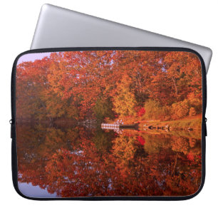 Höstens reflektion laptop sleeve