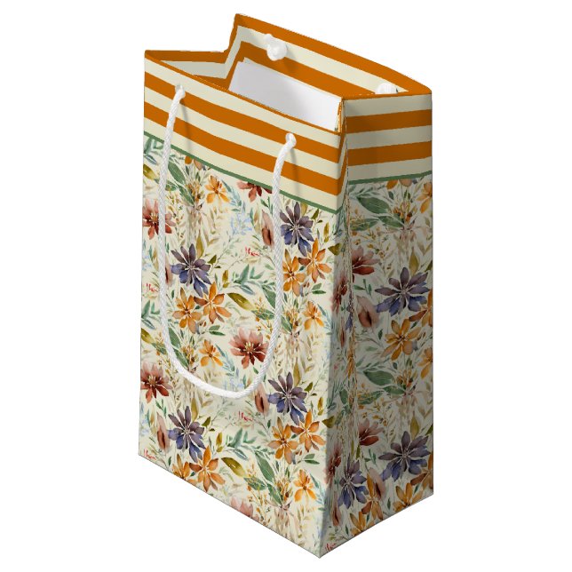 Höstens vilda blommor mönster (Framsidan Vinklad)