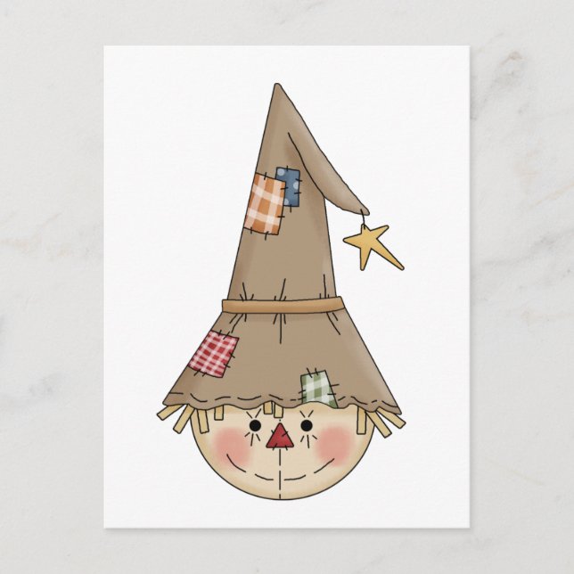 HöstFågelskrämmor ・ Fågelskrämma 3 Vykort (Framsida)