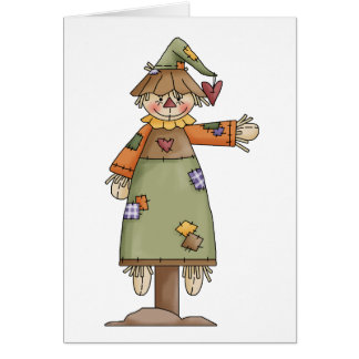 Höstfågelskrämmor ·, Fågelskrämma 8 Hälsningskort