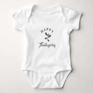 Höstfall i Rustic Happy thanksgiving T Shirt