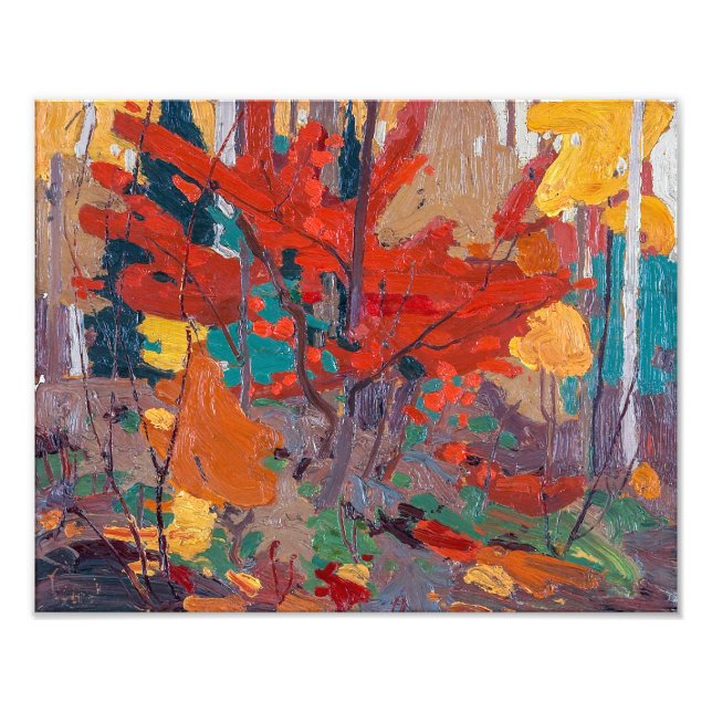 Höstfall | Tom Thomson | Fototryck (Framsidan)