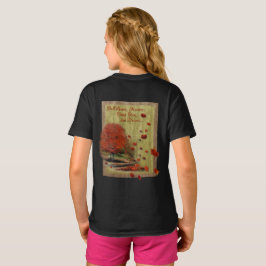 Höstfallande Löv liggande T Shirt