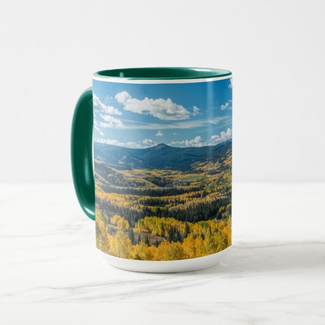 Höstfärg i Flat Tops | Routt National Forest Mugg (Framsida vänster)