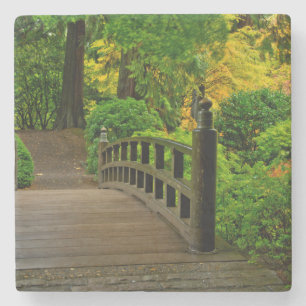 Höstfärg, Portland japanska trädgården Underlägg Sten