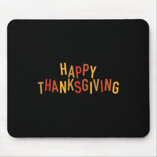 Höstfärg Söt Behaglig Glad Thanksgiving-design Musmatta