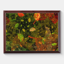 Höstfärgad dekorativ design