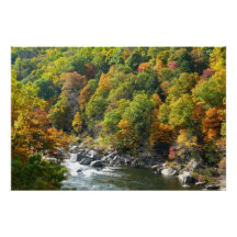 Höstfärger i Ohiopyle State Park