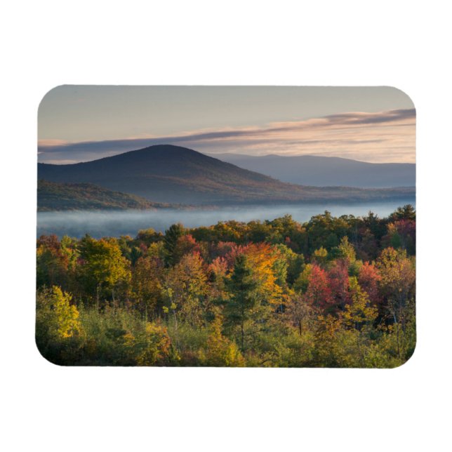 Höstfärger i White Mountains Magnet (Horisontell)