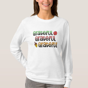 Höstfärger Tacksam T Shirt