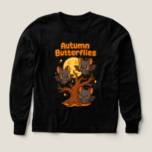 Höstfjärilar – Whimsical fladdermusillustration T Shirt