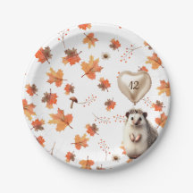 Höstfödelsedag - Hedgehog & Nature Thmet