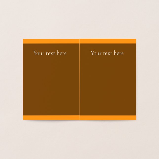 Höstfolie kort (Insida)