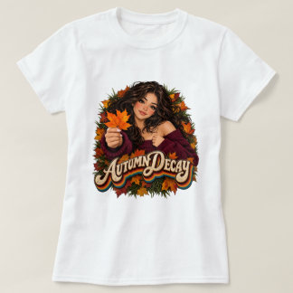 Höstförfall Vintage Höst Tröja, Mysig Höst Estetik T Shirt