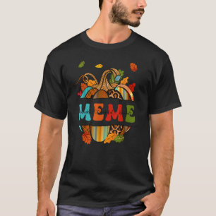 Höstfyllningsdiskett tacksamt tacksamt välsignat t shirt