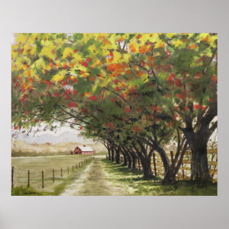 Höstgående motorväg poster