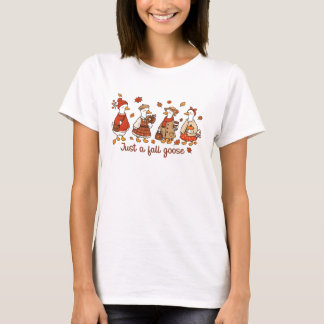 Höstgås Tröja | Rolig Höst T-Shirt