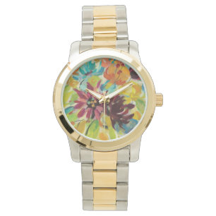 Höstglädjeblommor Armbandsur