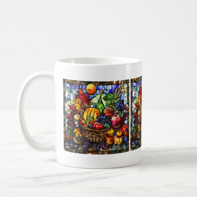 Höstglaskonst Mugg (Vänster)