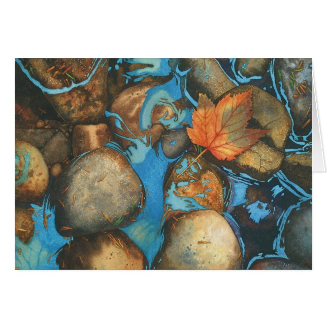 Höstglöd Hälsningskort (Framsidan Horizontal)