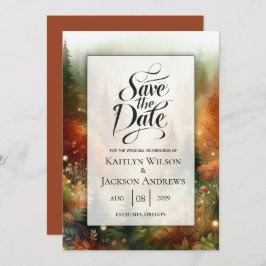 Höstglöd i Bröllop Spara Datumet