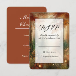 Höstglöd i den Förtrollade Skogens Bröllop OSA Kort