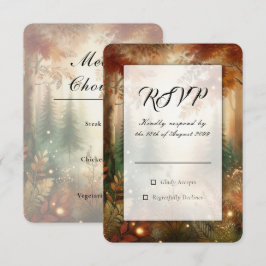 Höstglöd i den Förtrollade Skogens Bröllop OSA Kort