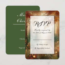 Höstglöd i den Förtrollade Skogens Bröllop OSA Kort