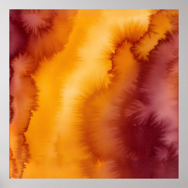 Höstglödslöja Poster (Framsidan)